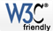 w3c friendly site